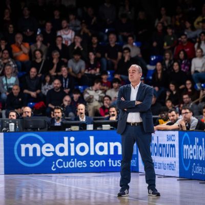 Txus Vidorreta en el Palau (ACB Media / Marc Graupera)