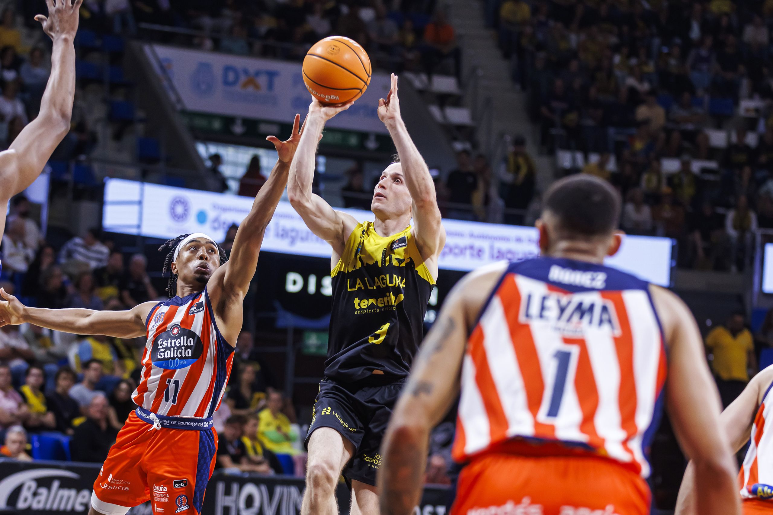 Huertas, en el partido contra Leyma Coruña (ACB PHOTO)