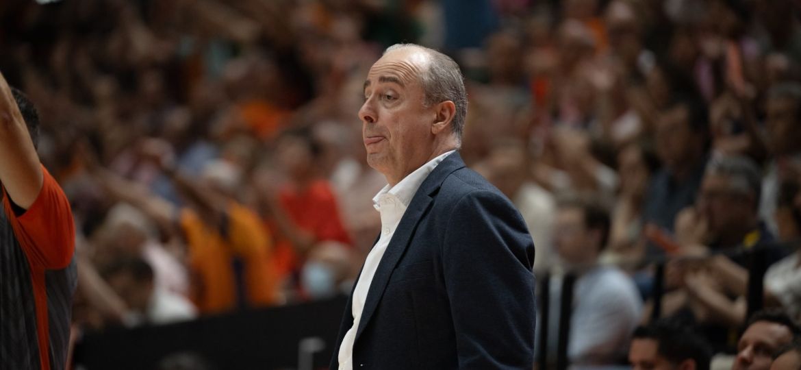 Vidorreta en el segundo partido contra Valencia. (acb Photo - Jose Manuel Casares