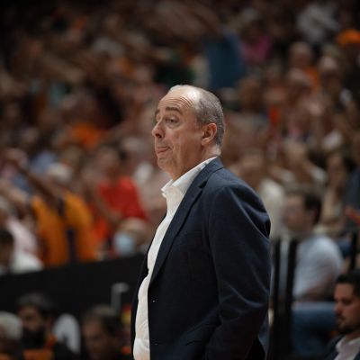 Vidorreta en el segundo partido contra Valencia. (acb Photo - Jose Manuel Casares
