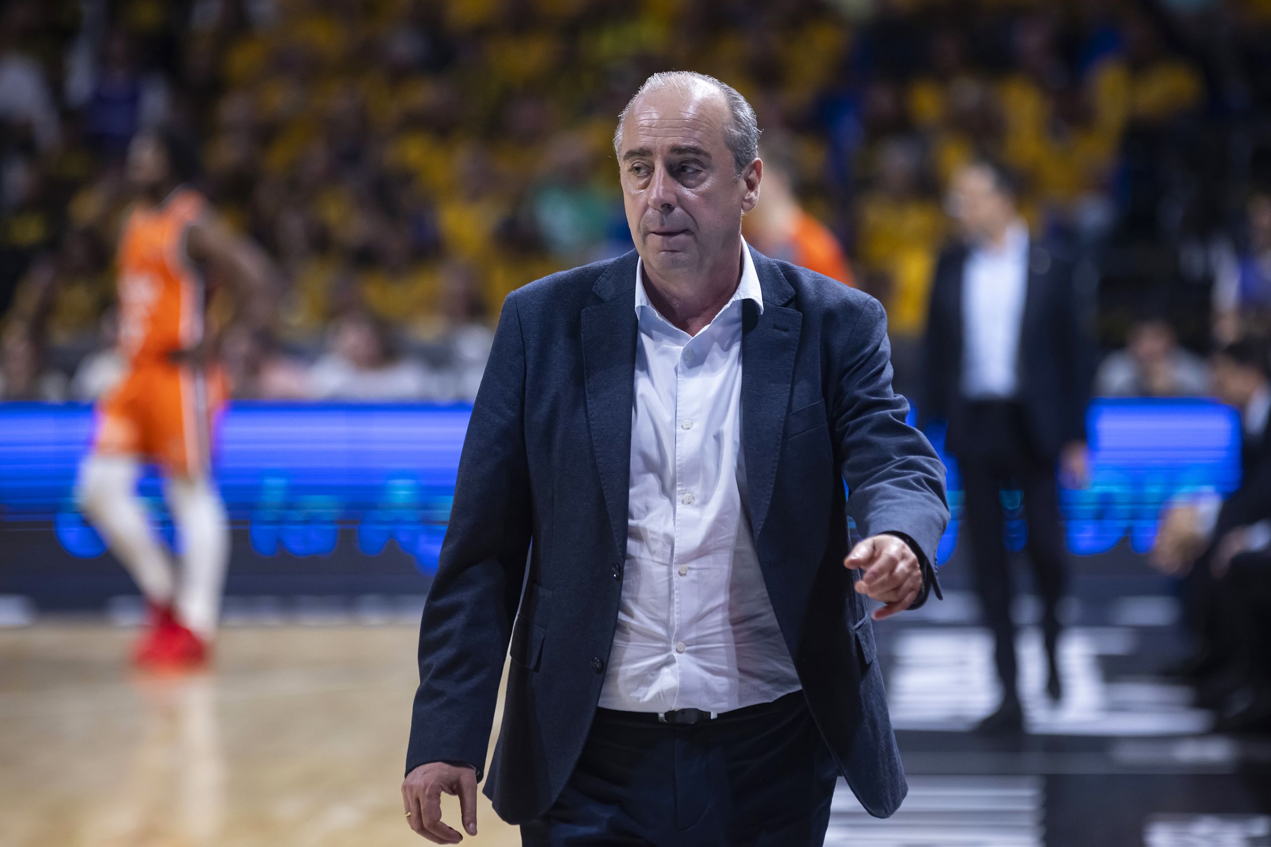 Txus Vidorreta en el Santiago Martín (ACB Media / Emilio Cobos)