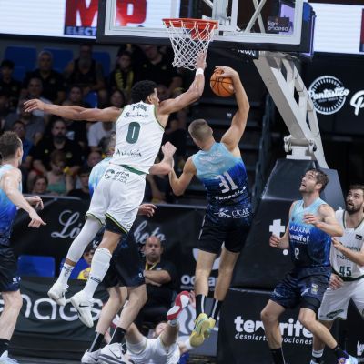 Imagen del partido. (EMILIO COBOS - ACB PHOTO)
