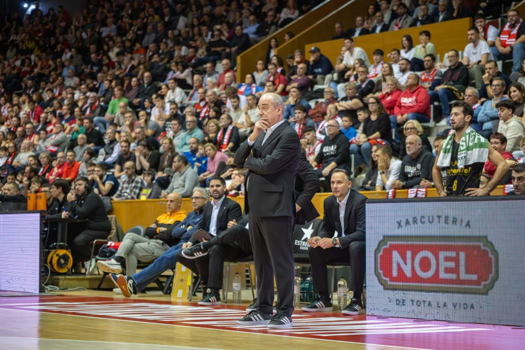 Vidorreta durante el Girona- La Laguna Tenerife. (acb Photo - Sergi Gerones)