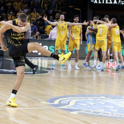 Giedraitis lamentando la derrota aurinegra (ACB Media)