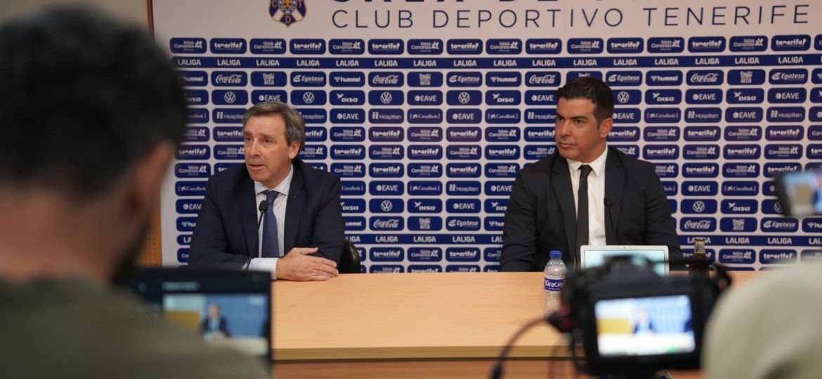 Rayco-Felipe|La nueva plana mayor del CD Tenerife (DEPORPRESS)
