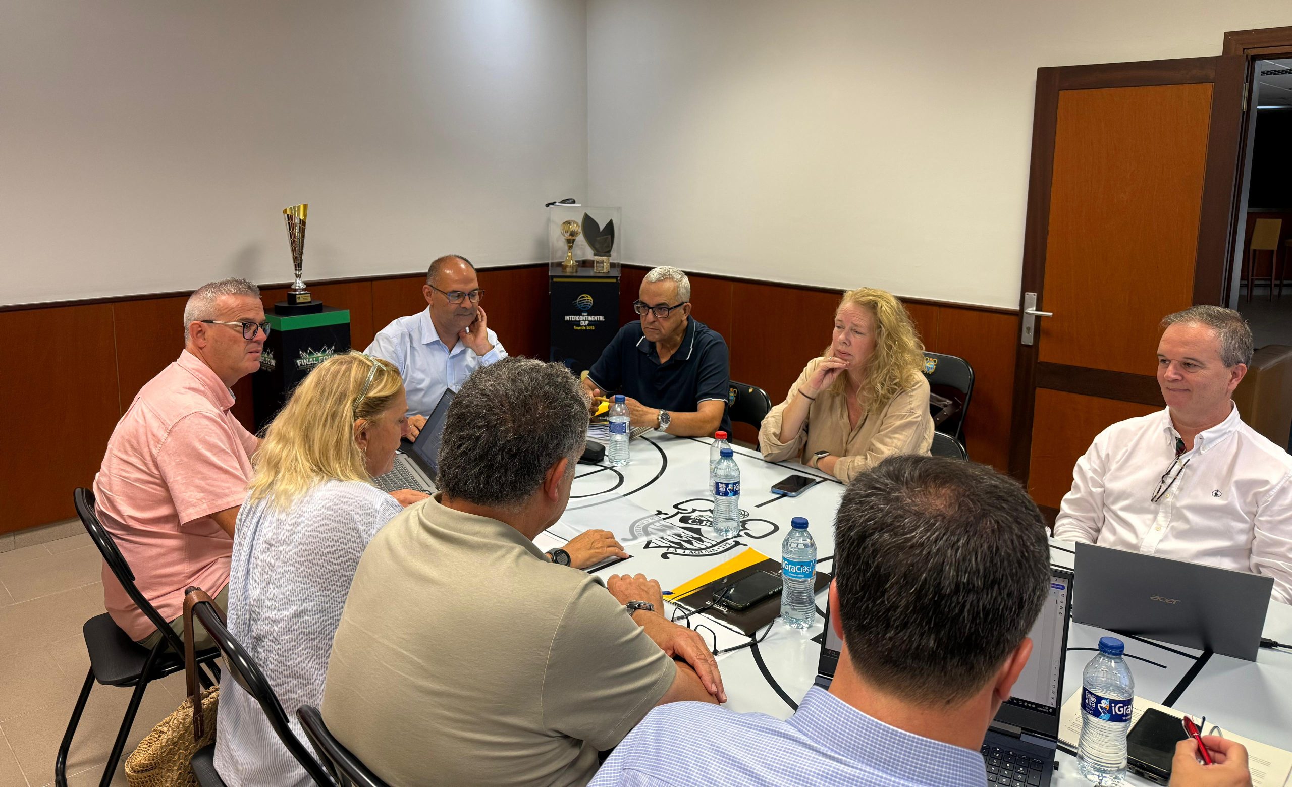 Reunión del consejo aurinegro (CB Canarias)
