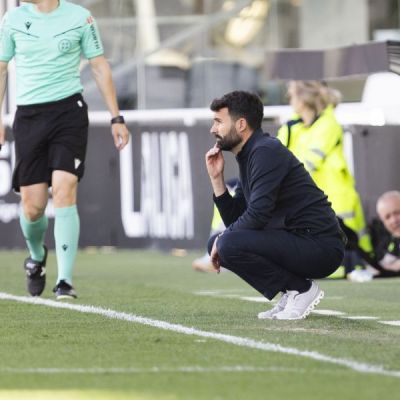 Romo dirigiendo al Cartagena (LaLiga)