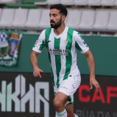 Rubén Alves con la elástica blanquiverde (@CordobaCF_ofi)