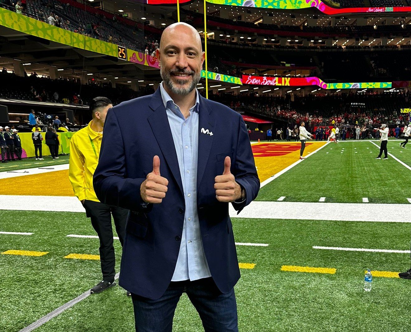 Rubén Ibeas, comentarista de la NFL (Cedida)