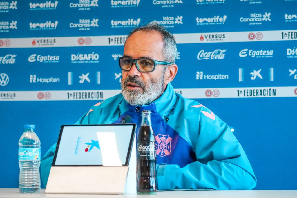 Rueda de prensa de Álvaro Cervera (CD Tenerife)