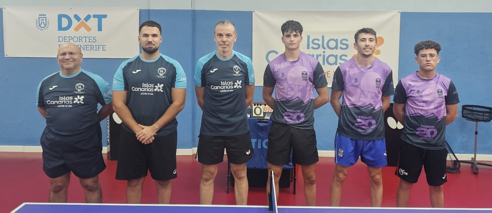 Equipo de Segunda División de tenis de mesa. (CÍRCULO DE AMISTAD XII DE ENERO)
