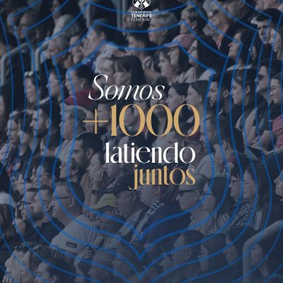 Millar de fieles para las blanquiazules (CD Tenerife Femenino)