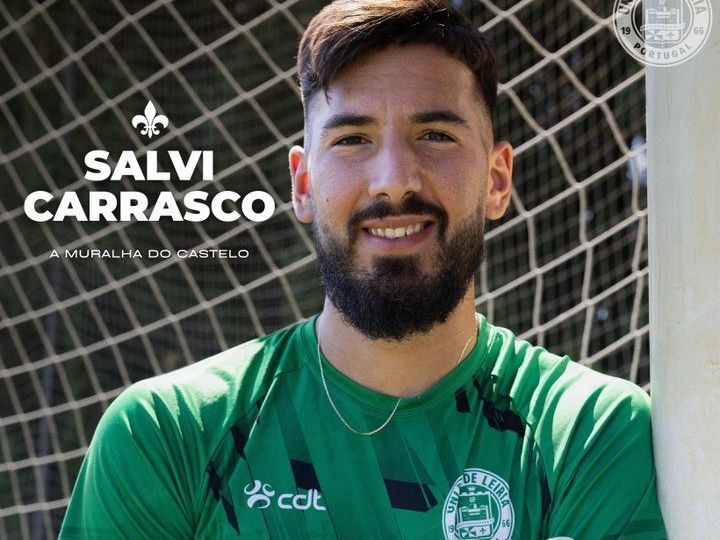 Salvi Carrasco con sus nuevos colores (@uniaodeleiria)