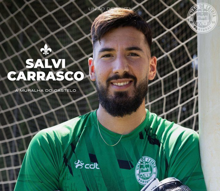 Salvi Carrasco con sus nuevos colores (@uniaodeleiria)