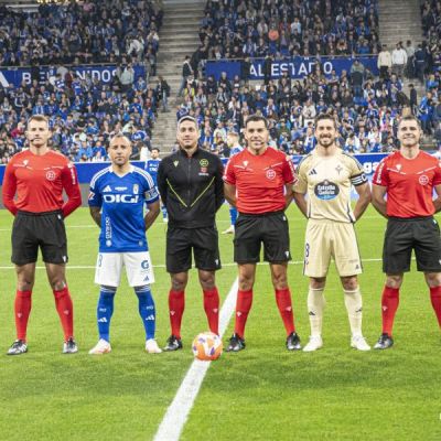 Sánchez Villalobos pitó el Oviedo - Racing de Ferrol (La Liga)