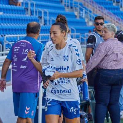 Sandra Castelló en el Heliodoro (CD Tenerife Femenino)