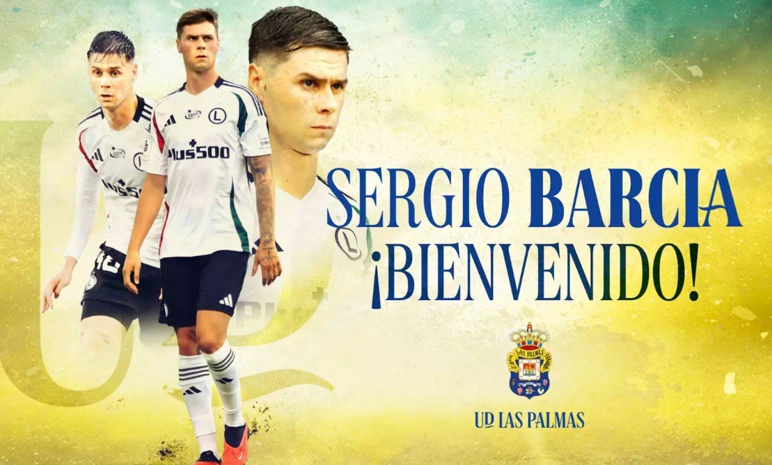 Sergio Barcia, refuerzo amarillo (UD Las Palmas)