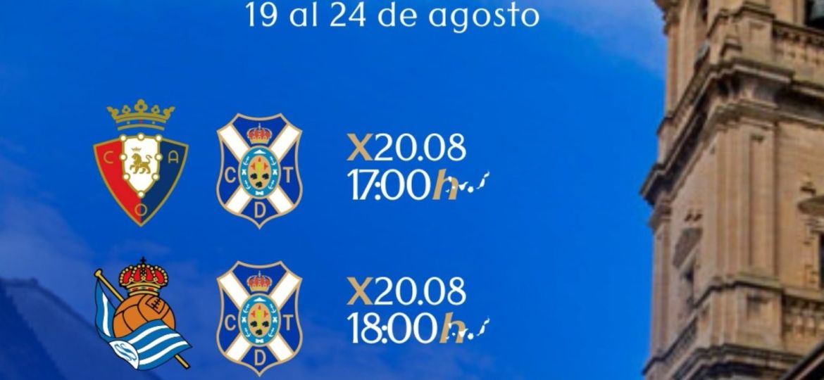 Amistosos en el stage en Navarra (CD Tenerife)
