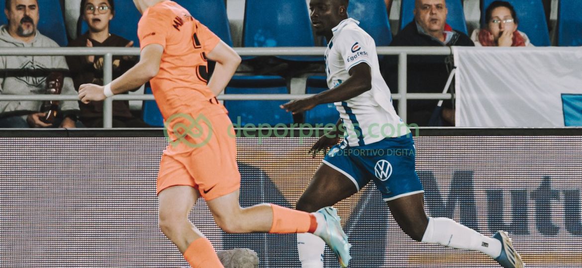 Mo Dauda en un Tenerife - Andorra (CEDIDA)