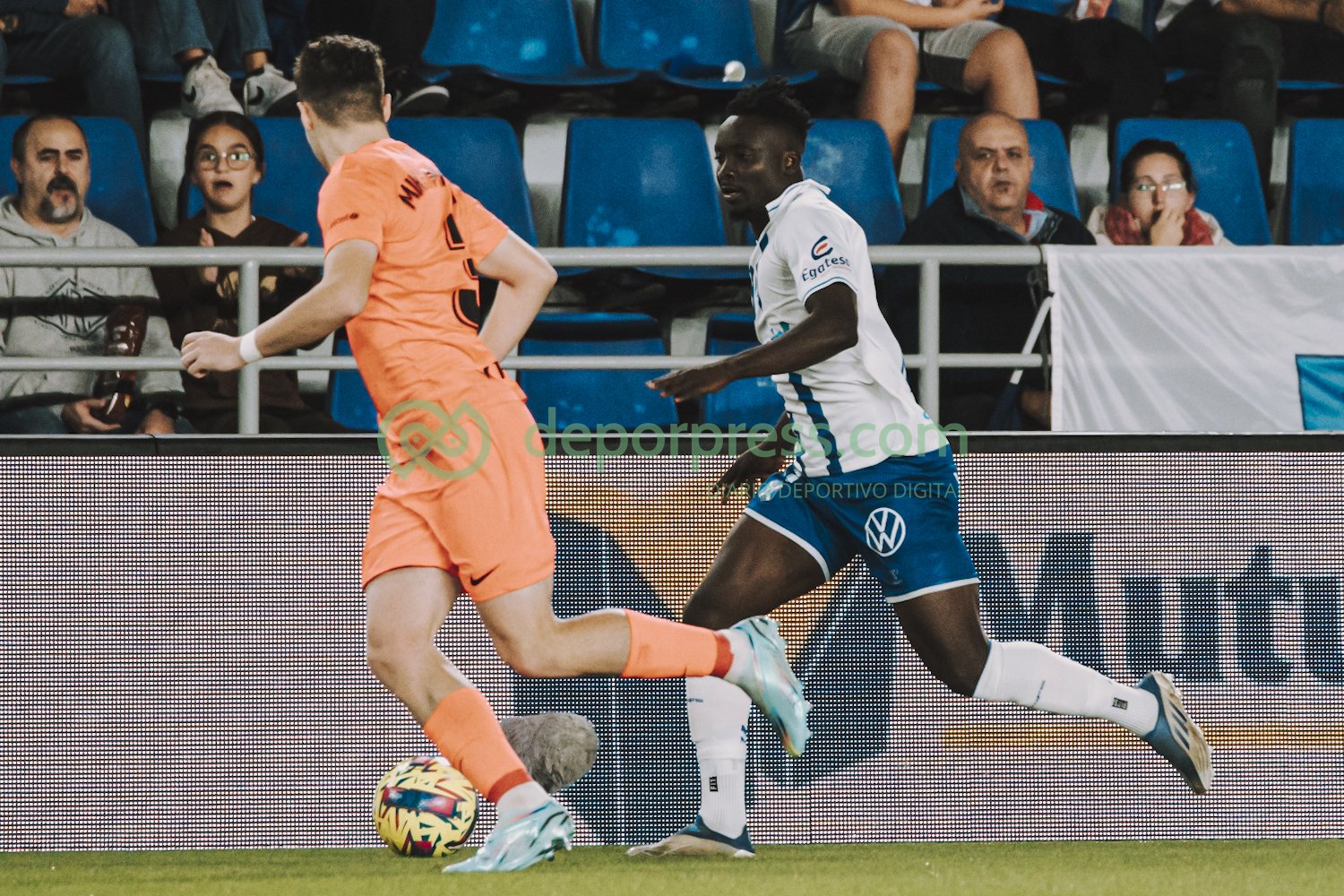 Mo Dauda en un Tenerife - Andorra (CEDIDA)