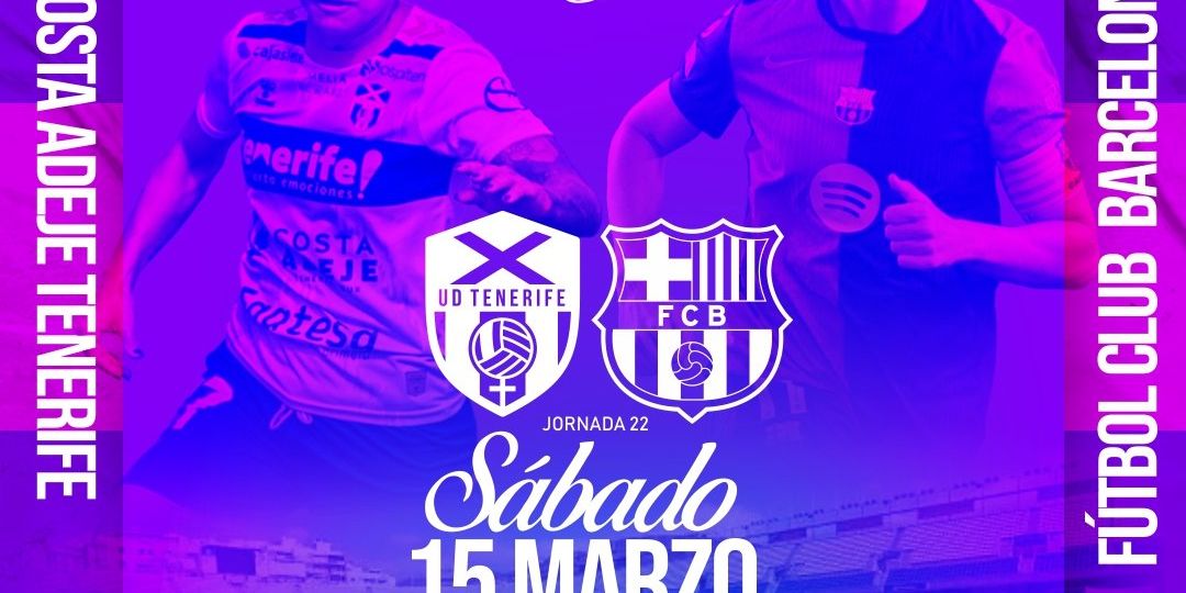 Cartel del partido de la Liga F (CEDIDA)