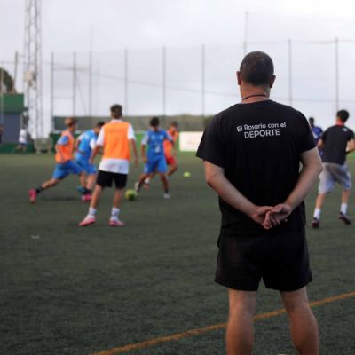 Un entrenamiento de El Rosario (AYUNTAMIENTO EL ROSARIO)