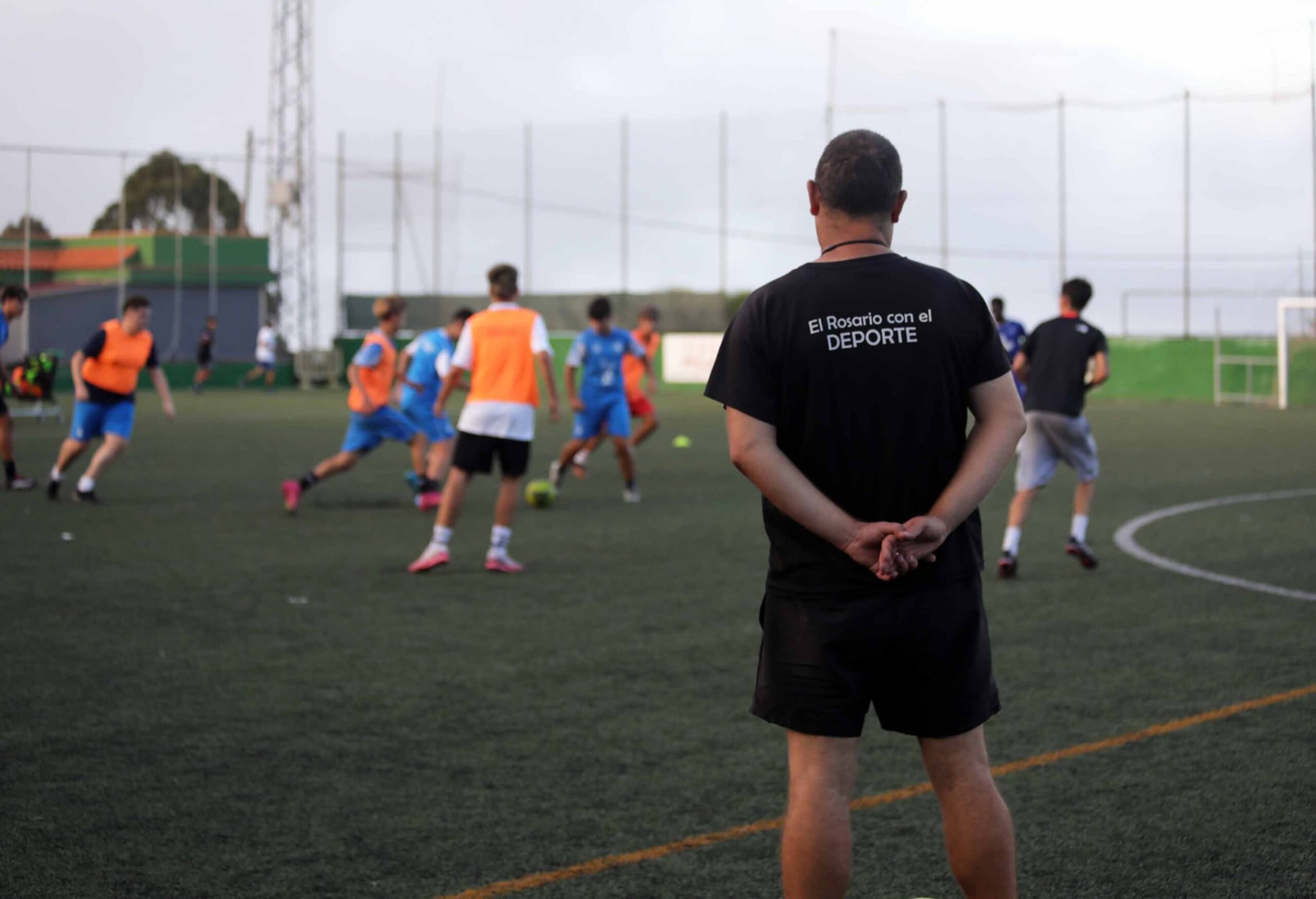 Un entrenamiento de El Rosario (AYUNTAMIENTO EL ROSARIO)