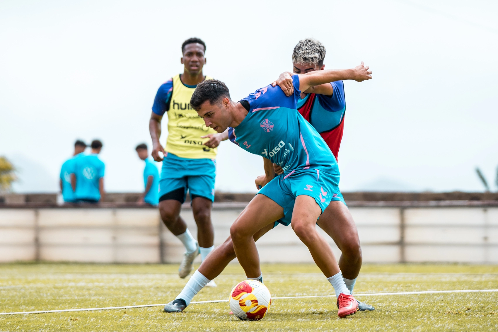 Un entrenamiento del Tenerife este verano (CD Tenerife)