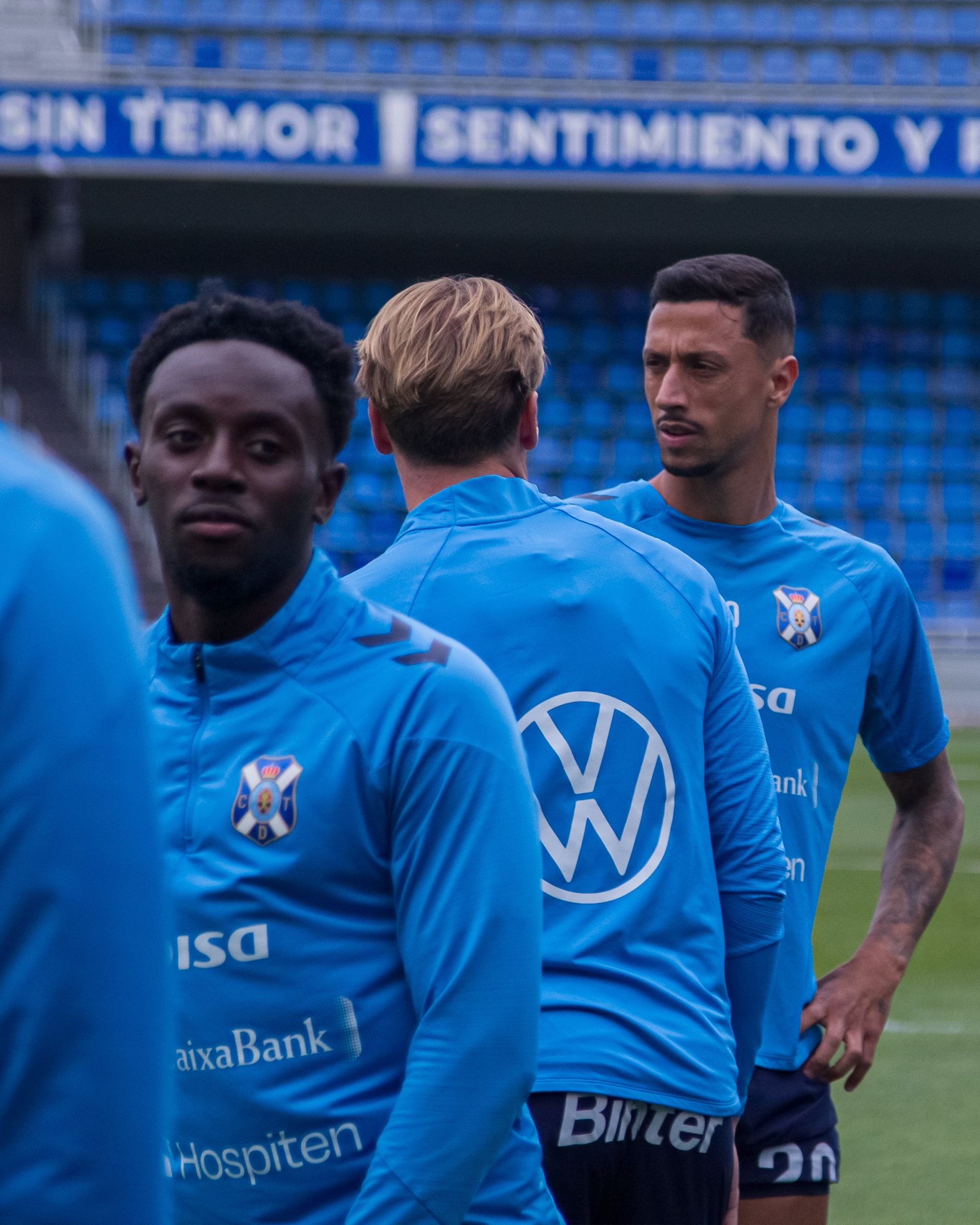 Un entrenamiento en el Heliodoro (@CDTOficial)