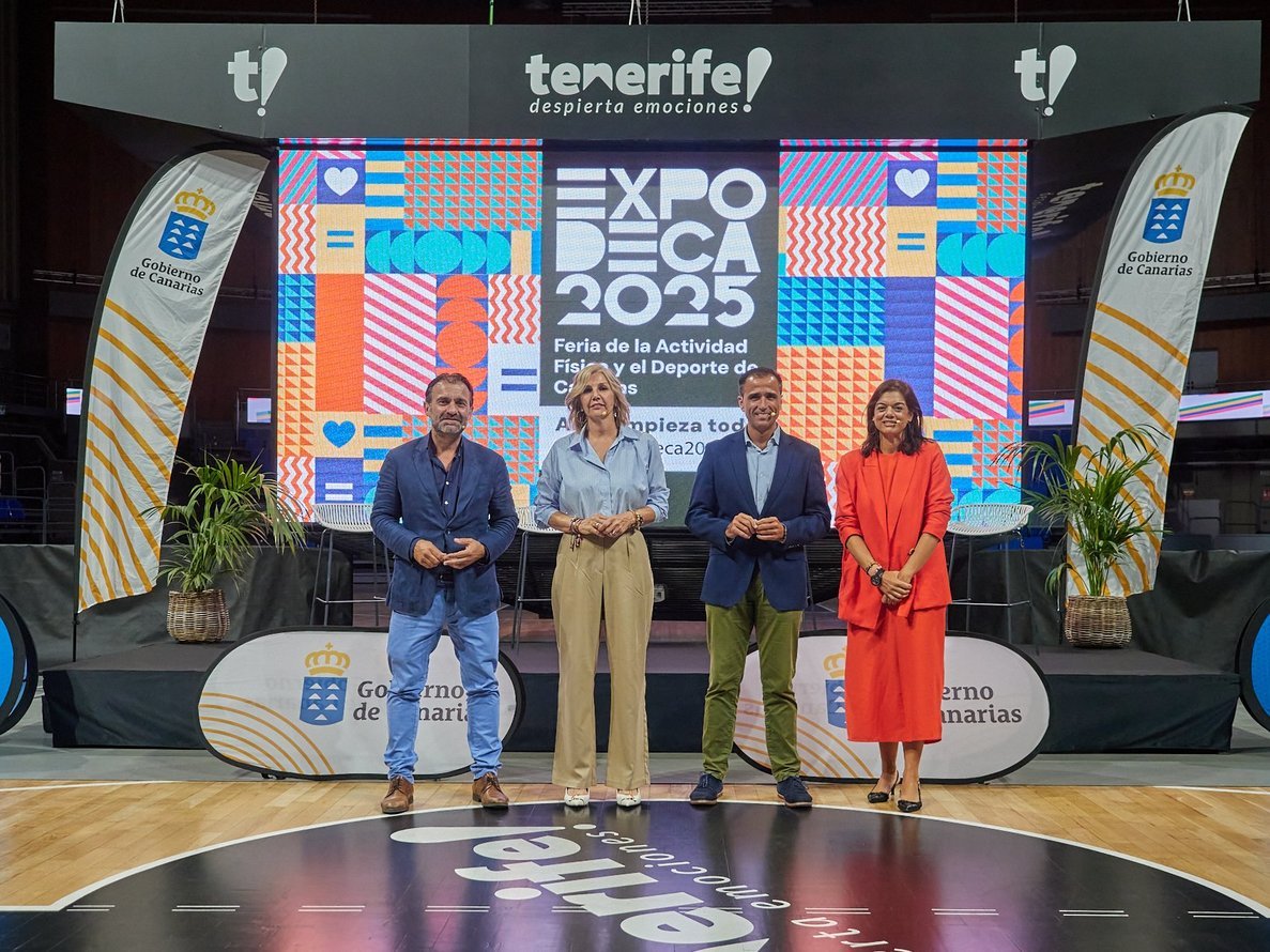 Un momento de la presentación de Expodeca en el Santiago Martín (CEDIDA).