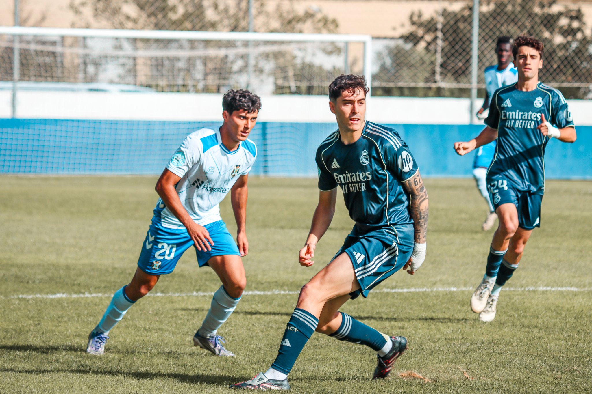 Una acción del partido (CD TENERIFEE)