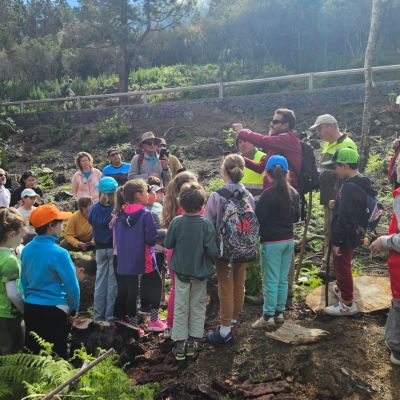 Una imagen del desarrollo de las actividades (LA OROTAVA)