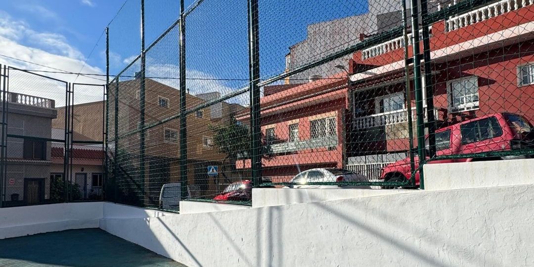 Polideportivo Valle Colino reformado (CEDIDA)