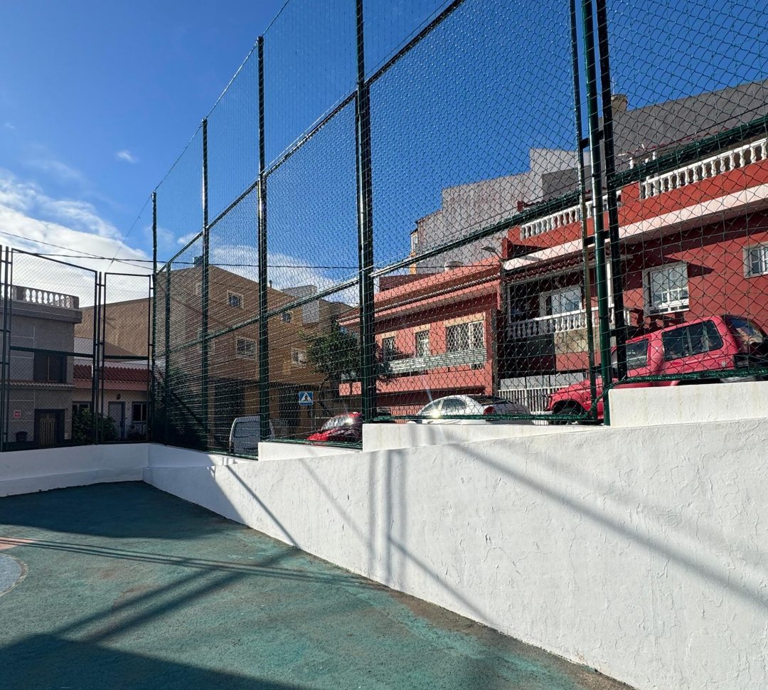 Polideportivo Valle Colino reformado (CEDIDA)