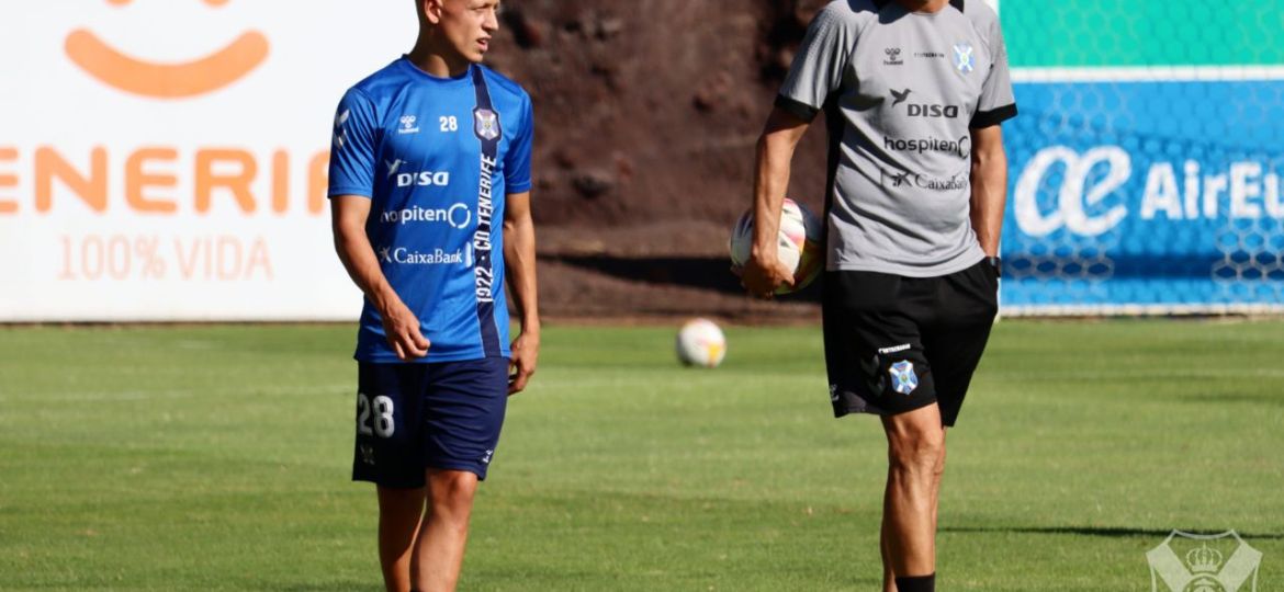 Víctor Mollejo y Luis Miguel Ramis (CD TENERIFE)