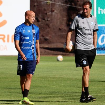 Víctor Mollejo y Luis Miguel Ramis (CD TENERIFE)