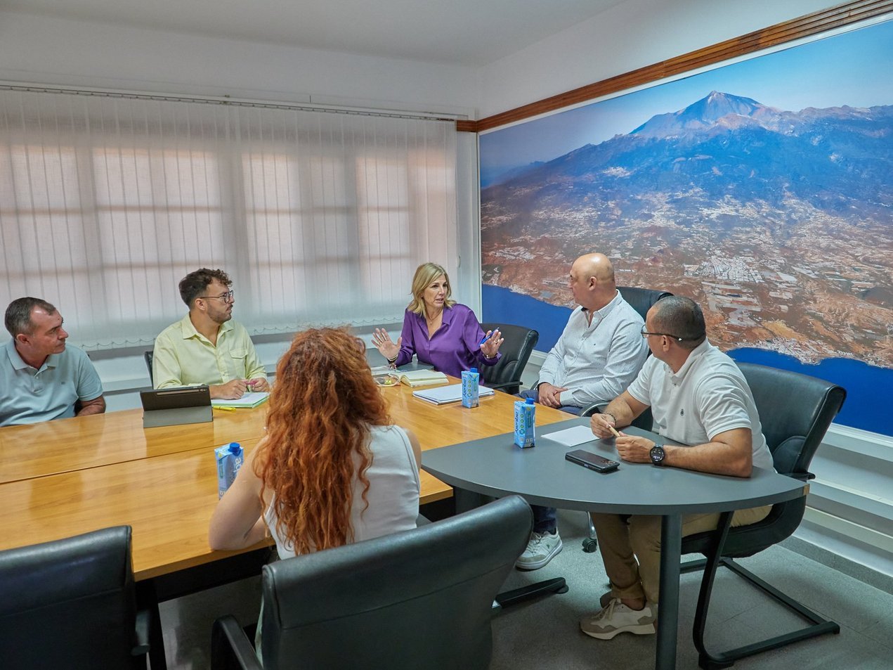 Encuentro de Yolanda Moliné en Granadilla. (CABILDO DE TENERIFE)