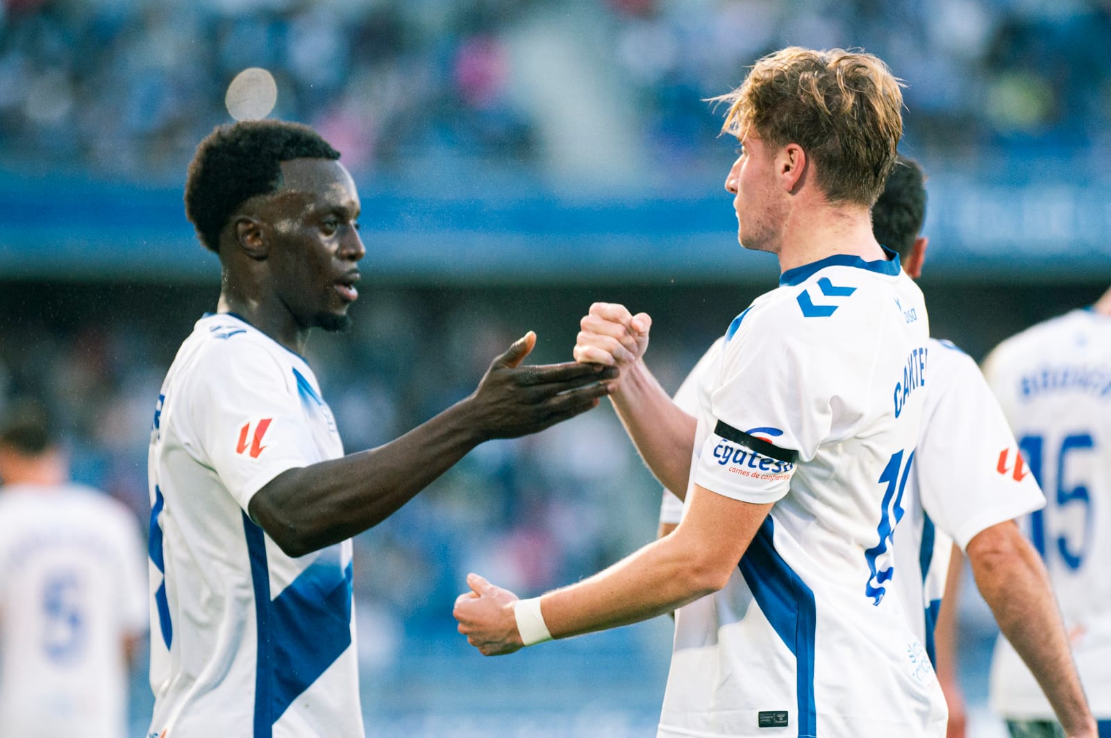 Diarra y Cantero (CD TENERIFE/SAN ACOSTA).