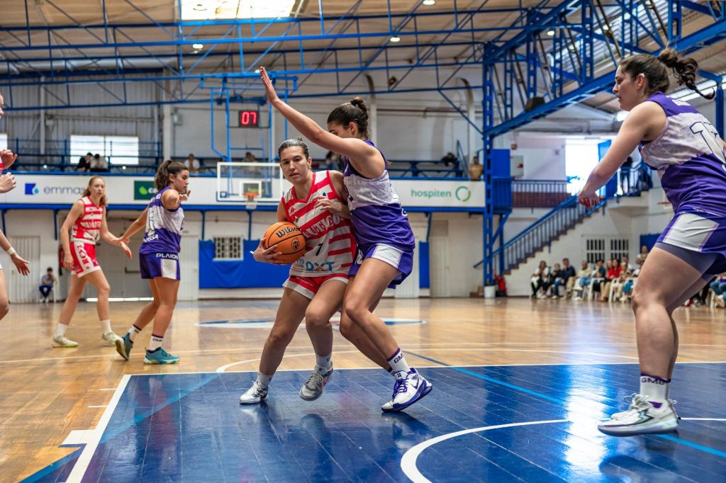 Un partido del Náutico Tenerife ULL. (RCNT)