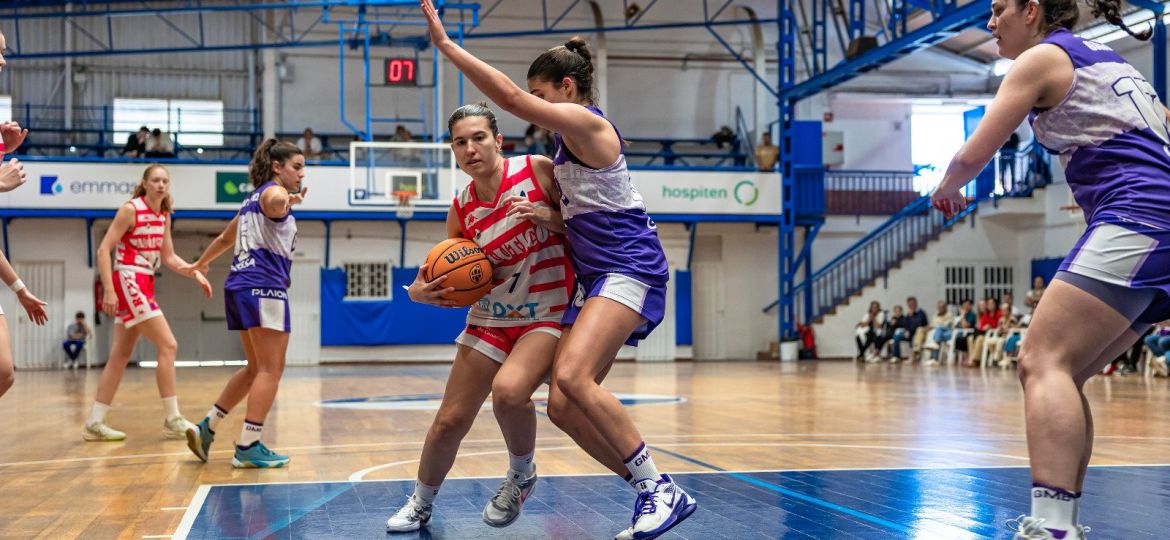 Un partido del Náutico Tenerife ULL. (RCNT)