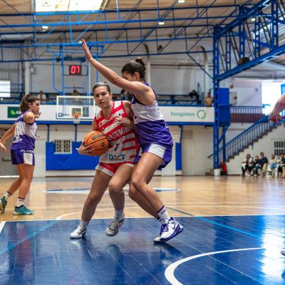Un partido del Náutico Tenerife ULL. (RCNT)