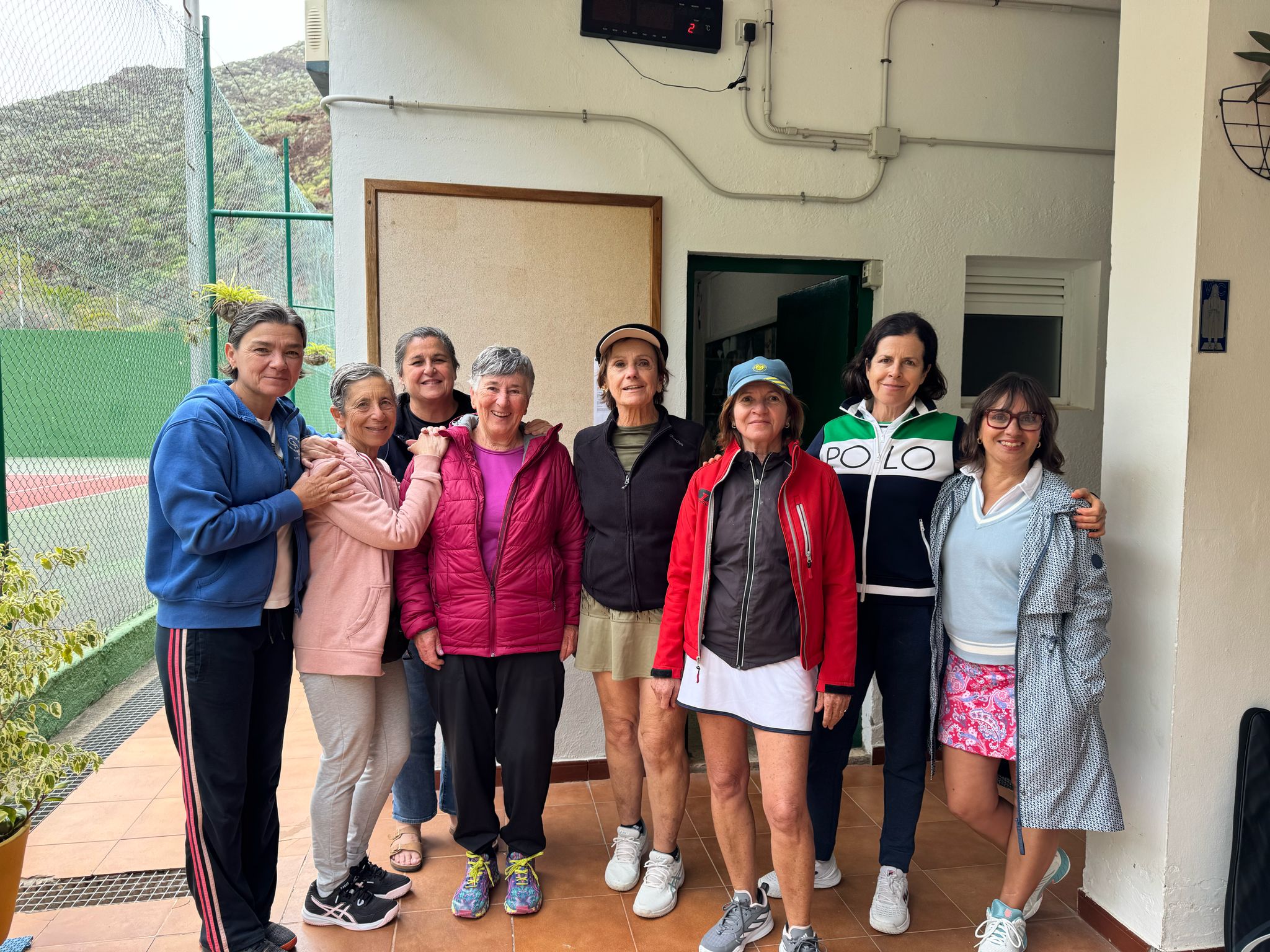 Equipo femenino +45 del Circulo. (CEDIDA)