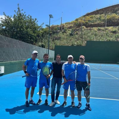 Equipo de veteranos +45 del Círculo de Amistad. (CEDIDA)