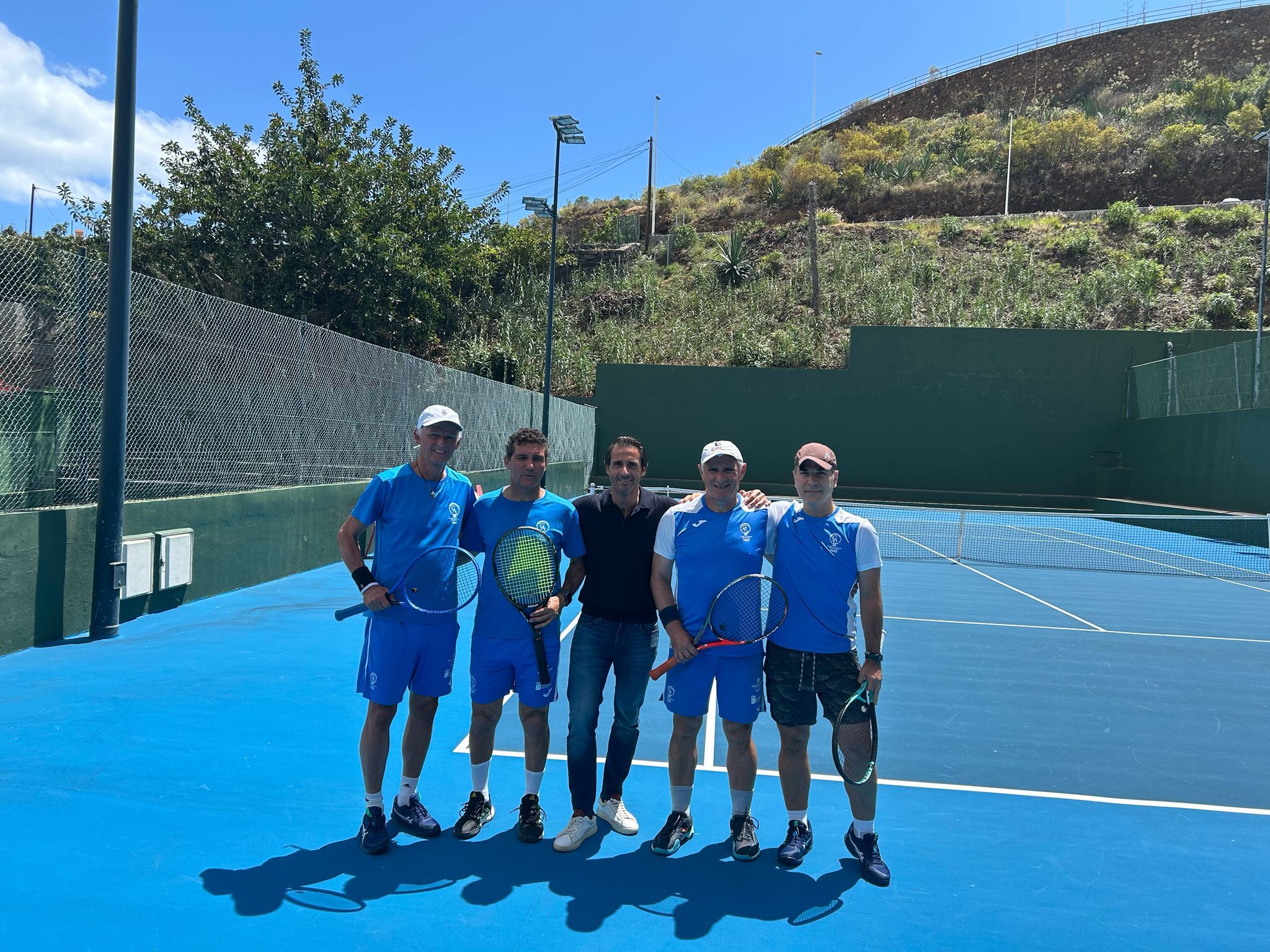 Equipo de veteranos +45 del Círculo de Amistad. (CEDIDA)