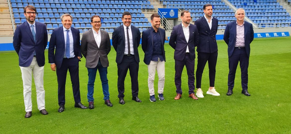 La nueva plana mayor del CD Tenerife (DEPORPRESS)