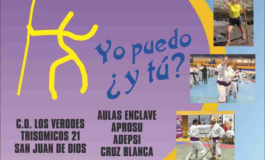 Cartel del Campeonato de Lucha del Garrote Adaptada (CEDIDA)