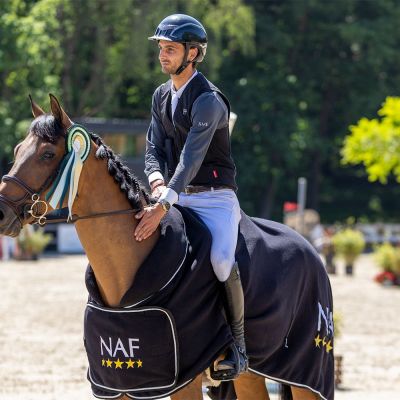 Fran López Amador y su caballo (CEDIDA)