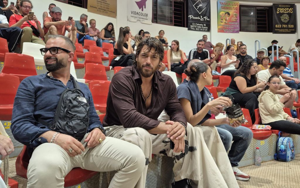 Can Yaman en el terrero de Valle Guerra (CEDIDA)