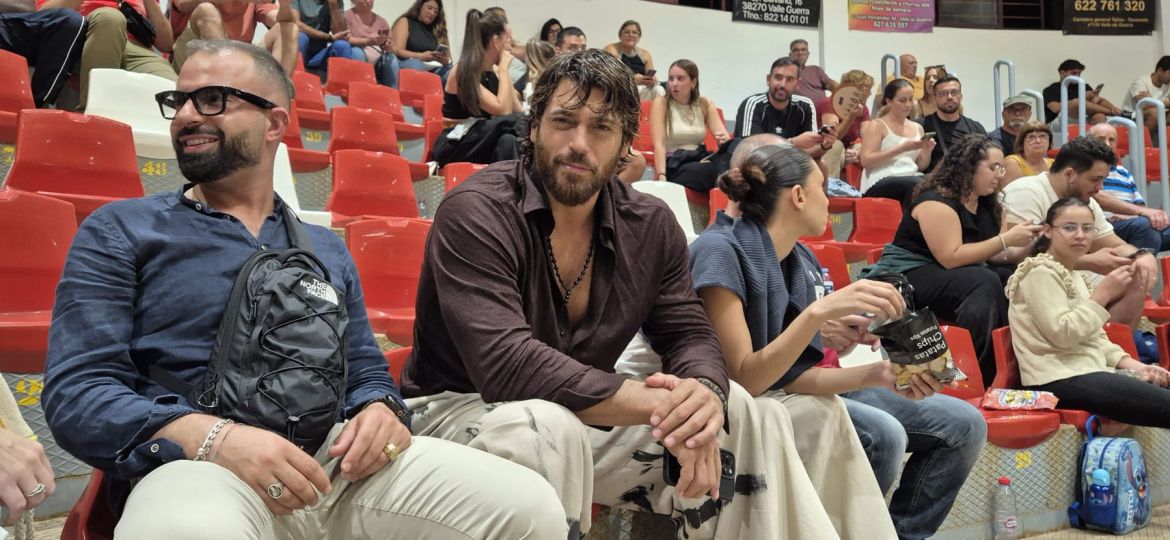 Can Yaman en el terrero de Valle Guerra (CEDIDA)