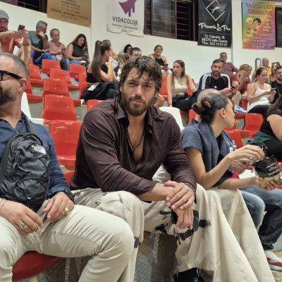 Can Yaman en el terrero de Valle Guerra (CEDIDA)